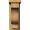 Ekena Millwork Newport Smooth Corbel w/Backplate, Western Red Cedar, 5 1/2"W x 14"D x 14"H COR06X14X14NEW01SWR - alternate 3